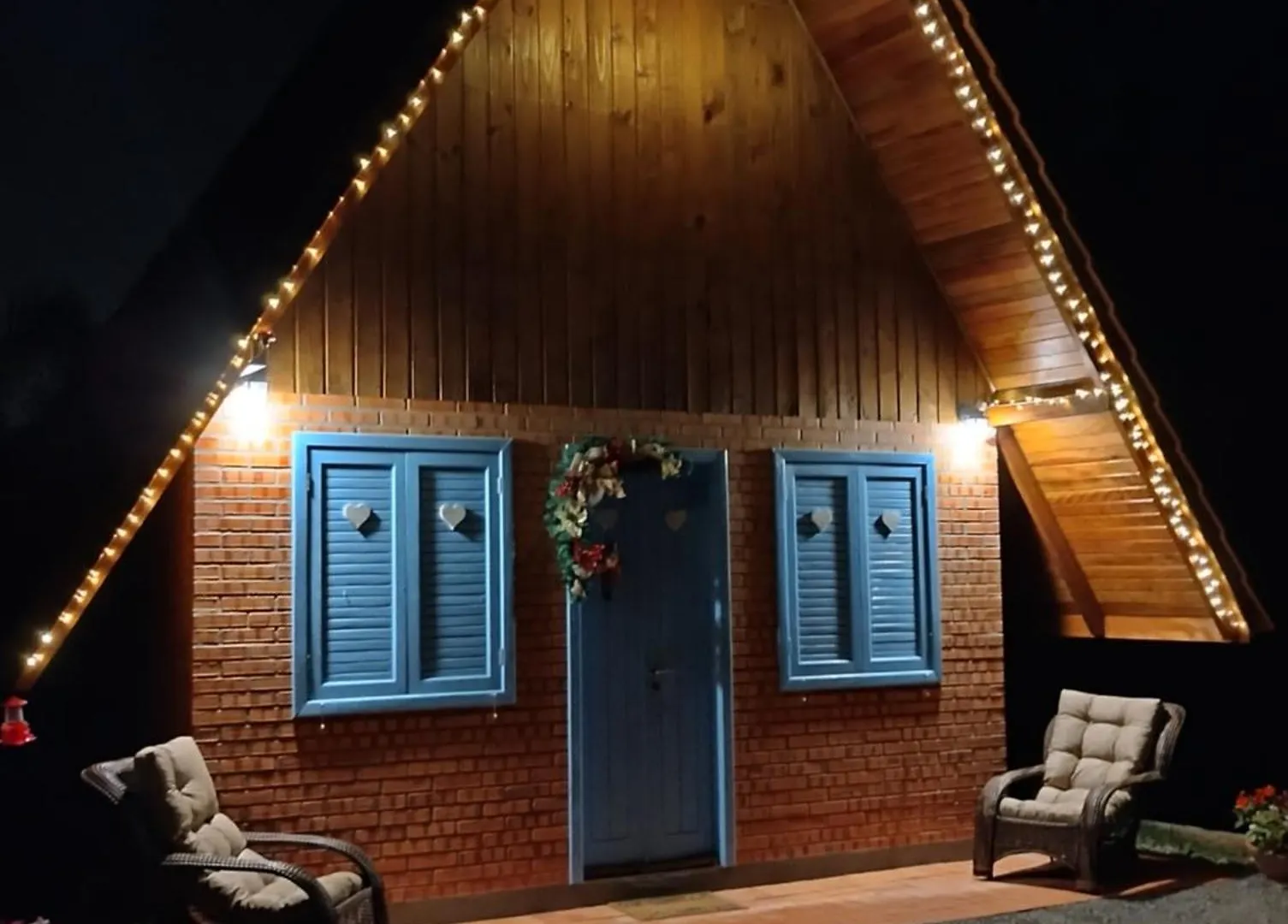 Chale Bienen Garten Pomerode Chalet